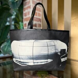 CHANEL Karl Lagerfeld Mobile Art Canvas Tote